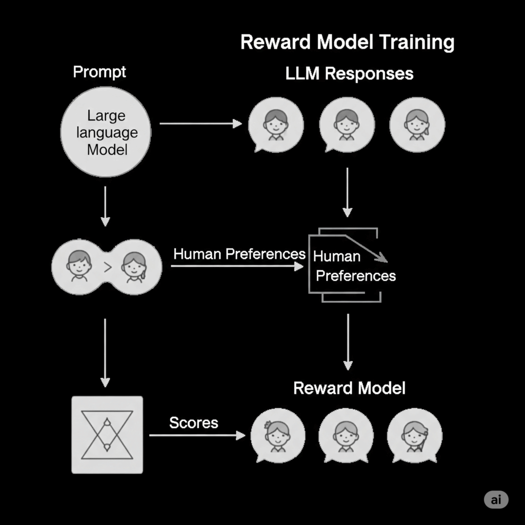 Reward Model Training LLM Responses
